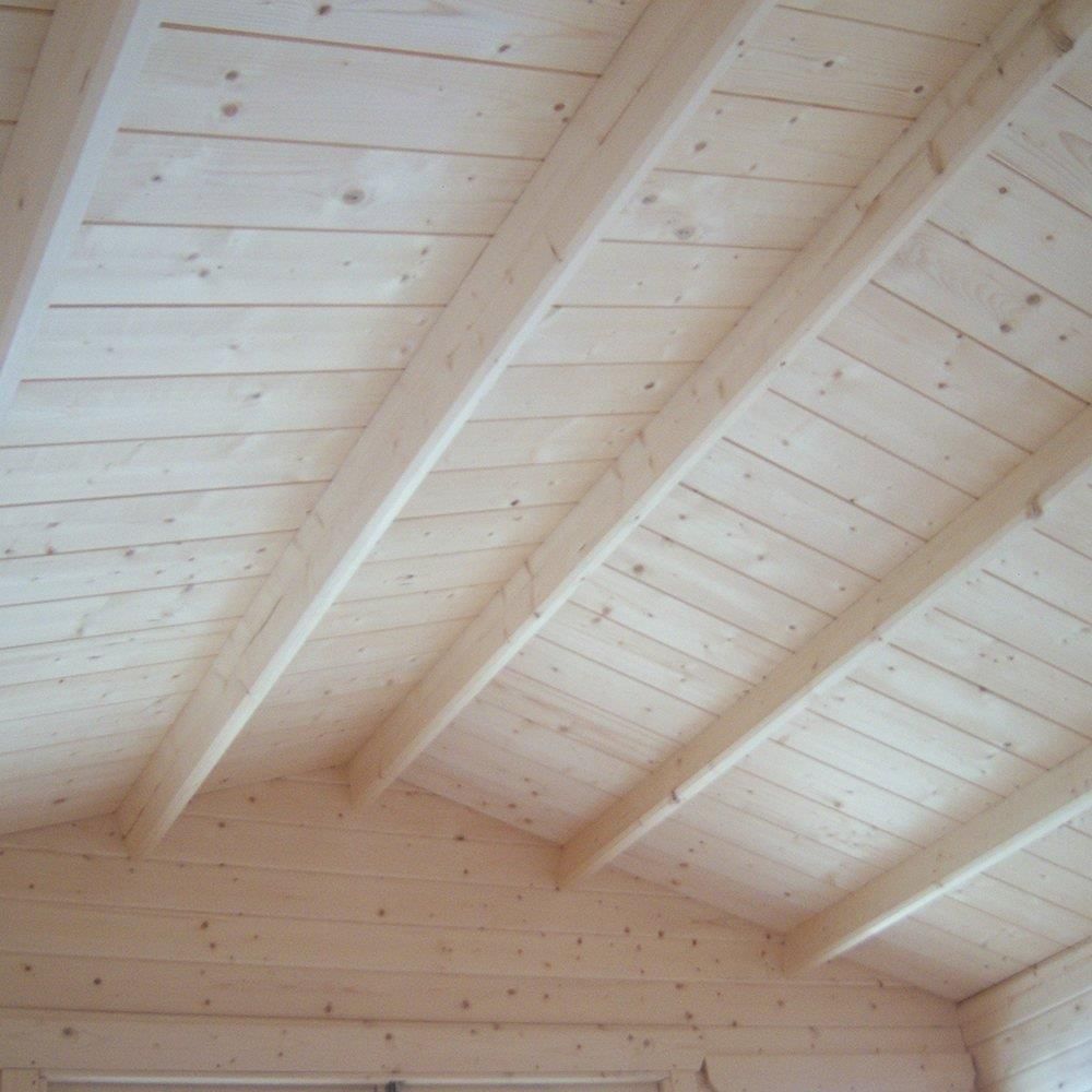 Shire Tunstall 16x12 Log Cabin (28mm - 70mm Logs)