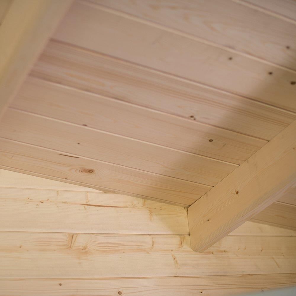 Shire Tunstall 16Gx12 Log Cabin (28mm - 70mm Logs)