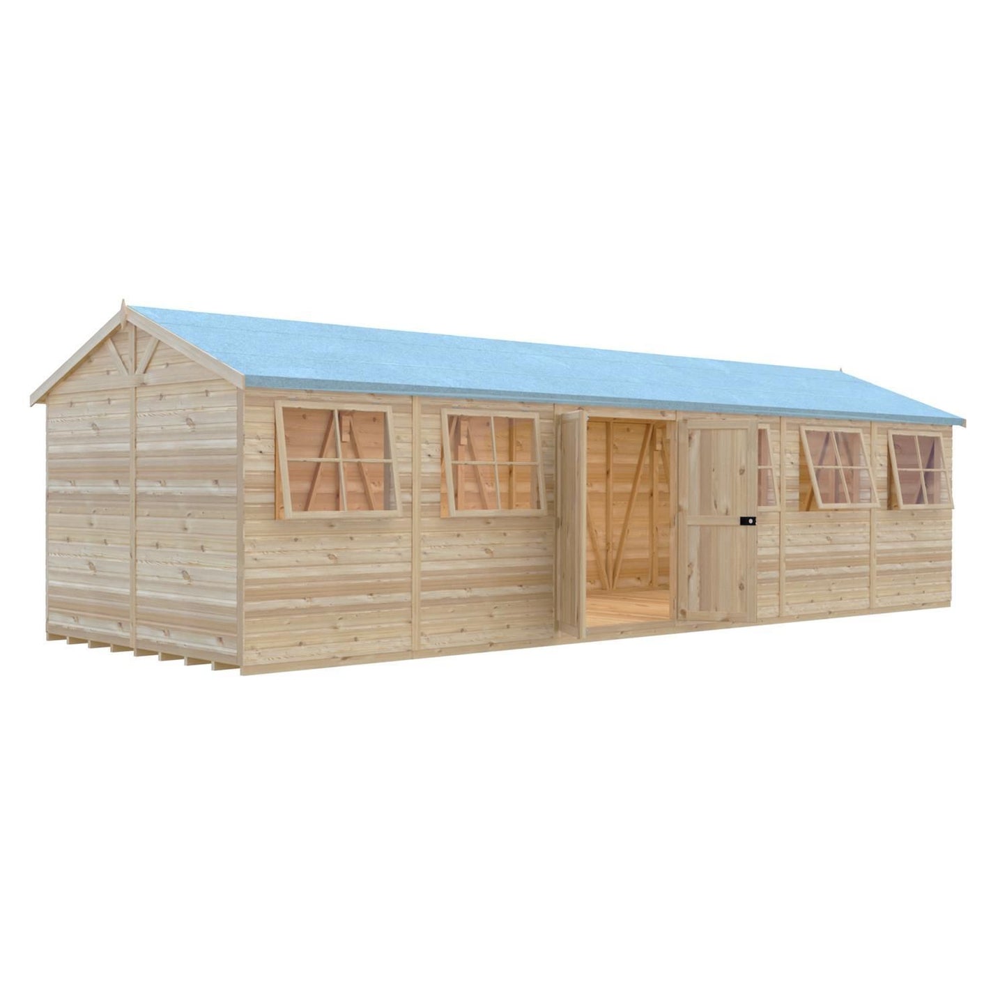 Shire Mammoth 10x30 Double Door Loglap