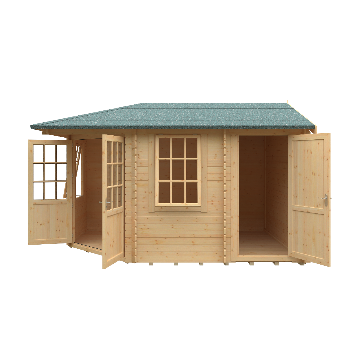 14x10w Victoria | 28mm logcabin