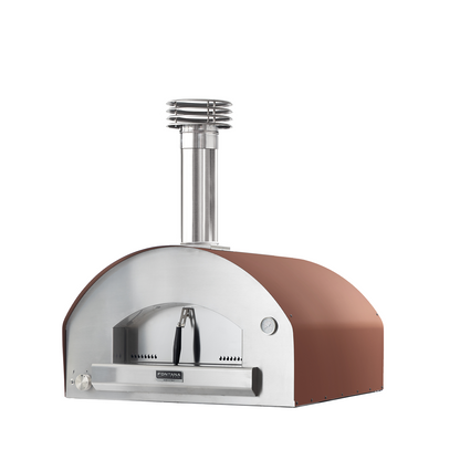Fontana Marinara Rosso Dual Fuel Build-In Pizza Oven – Outdoor Italian Oven