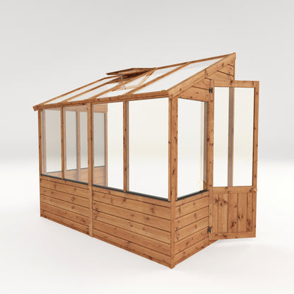 Mercia 8 x 4 Traditional Lean To Greenhouse