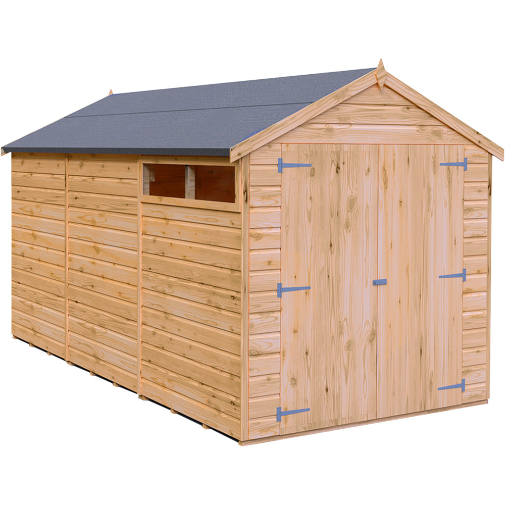 Shire Langley 12x6 Shiplap Double Door Shed