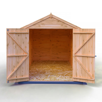 Shire Langley 12x6 Shiplap Double Door Shed