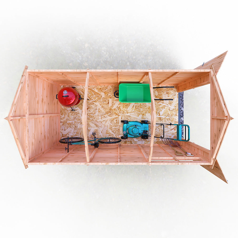 Shire Langley 12x6 Shiplap Double Door Shed