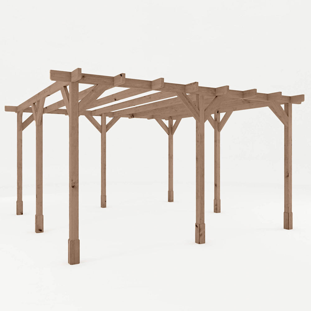 Mercia 4m x 4m Traditional Pergola