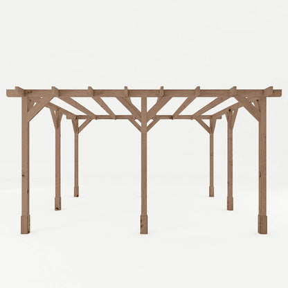Mercia 4m x 4m Traditional Pergola