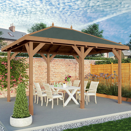 Mercia 3m x 4m Traditional Gazebo