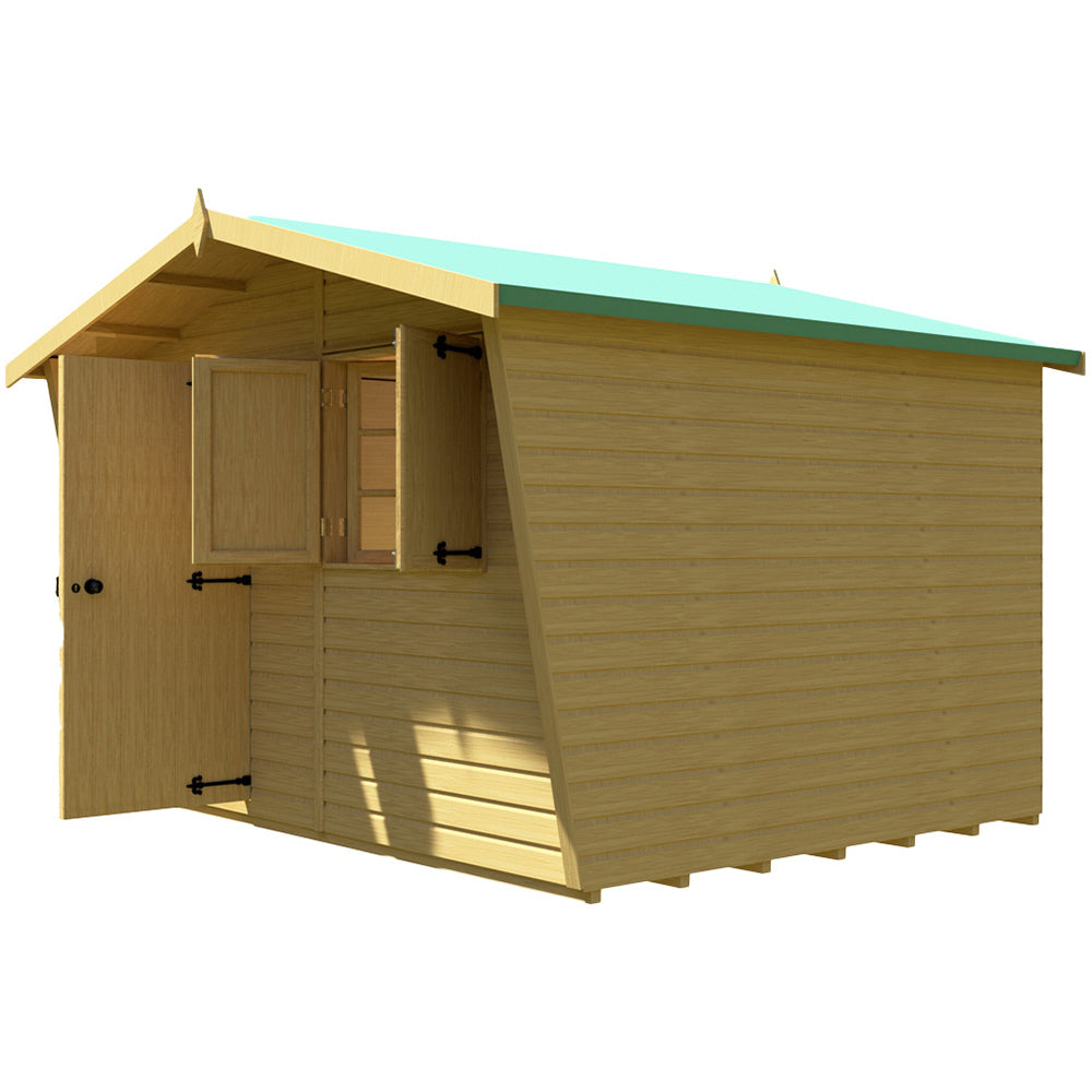 Shire Security Cabin 10x8 Shiplap Style D