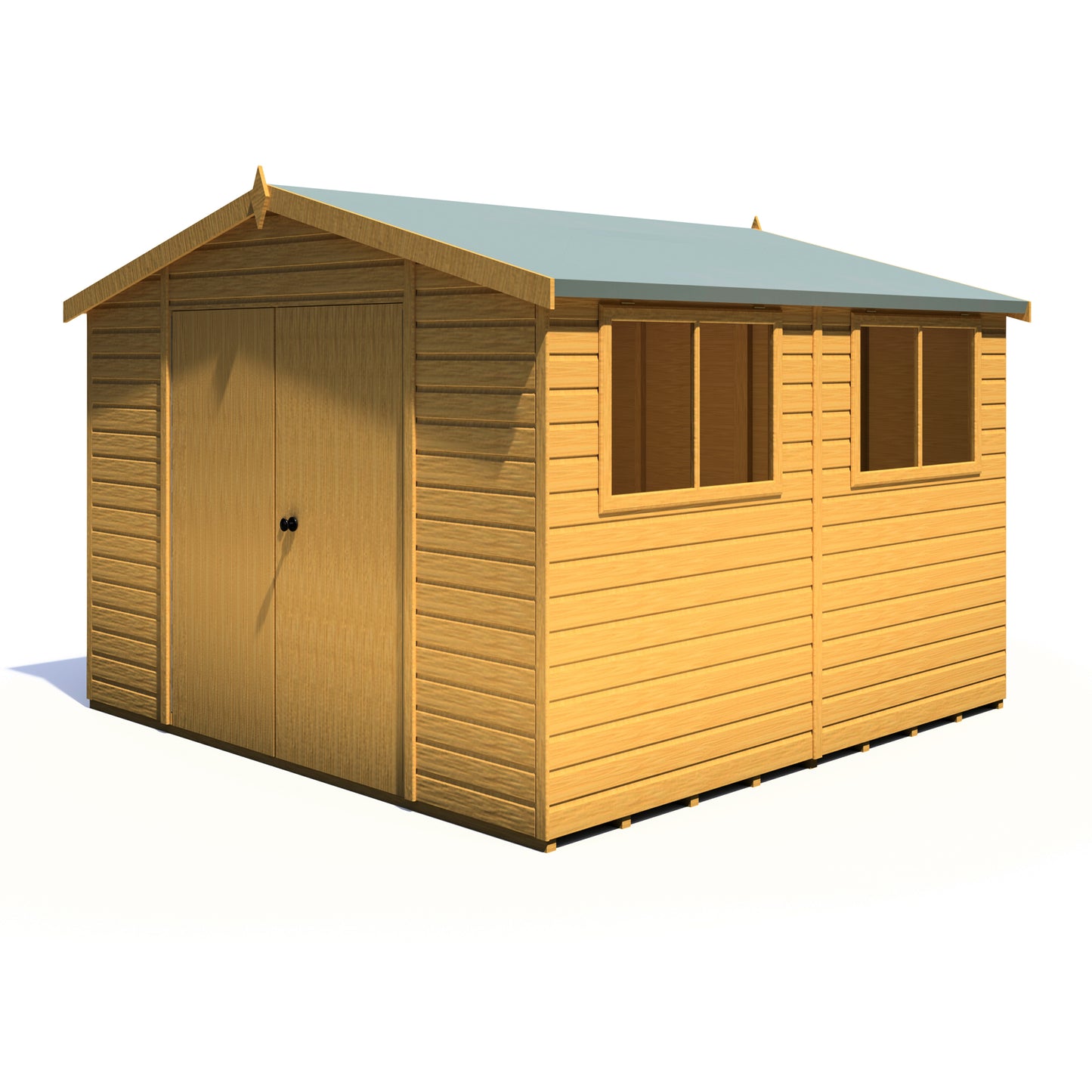 Shire Atlas 10x10 Double Door Shiplap