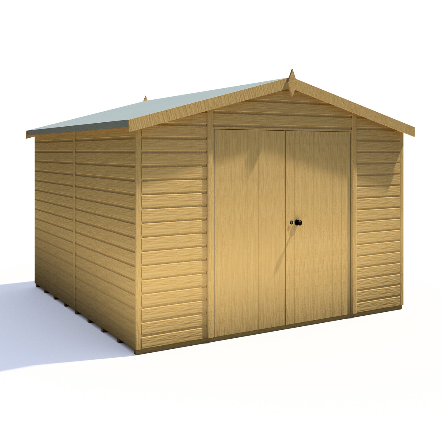 Shire Atlas 10x10 Double Door Shiplap