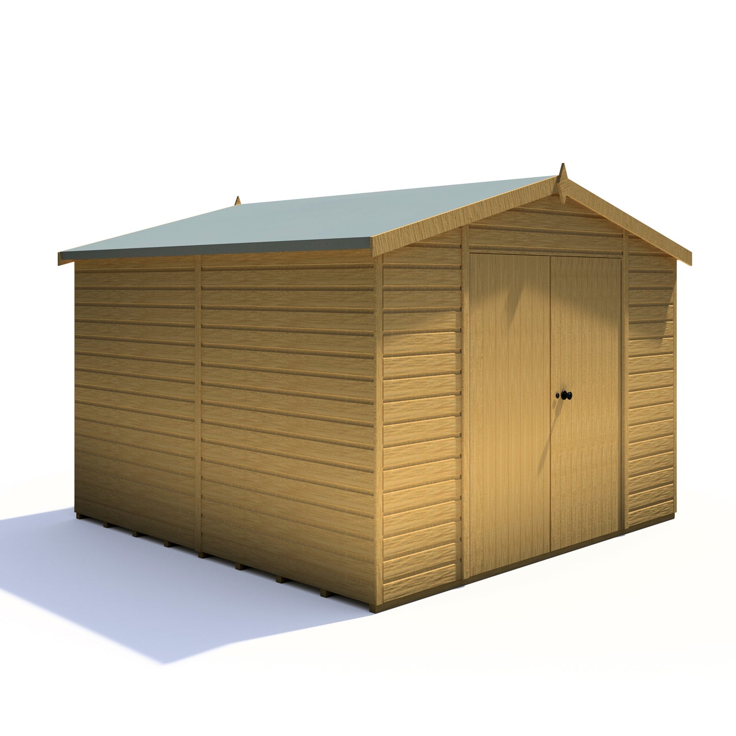 Shire Atlas 10x10 Double Door Shiplap