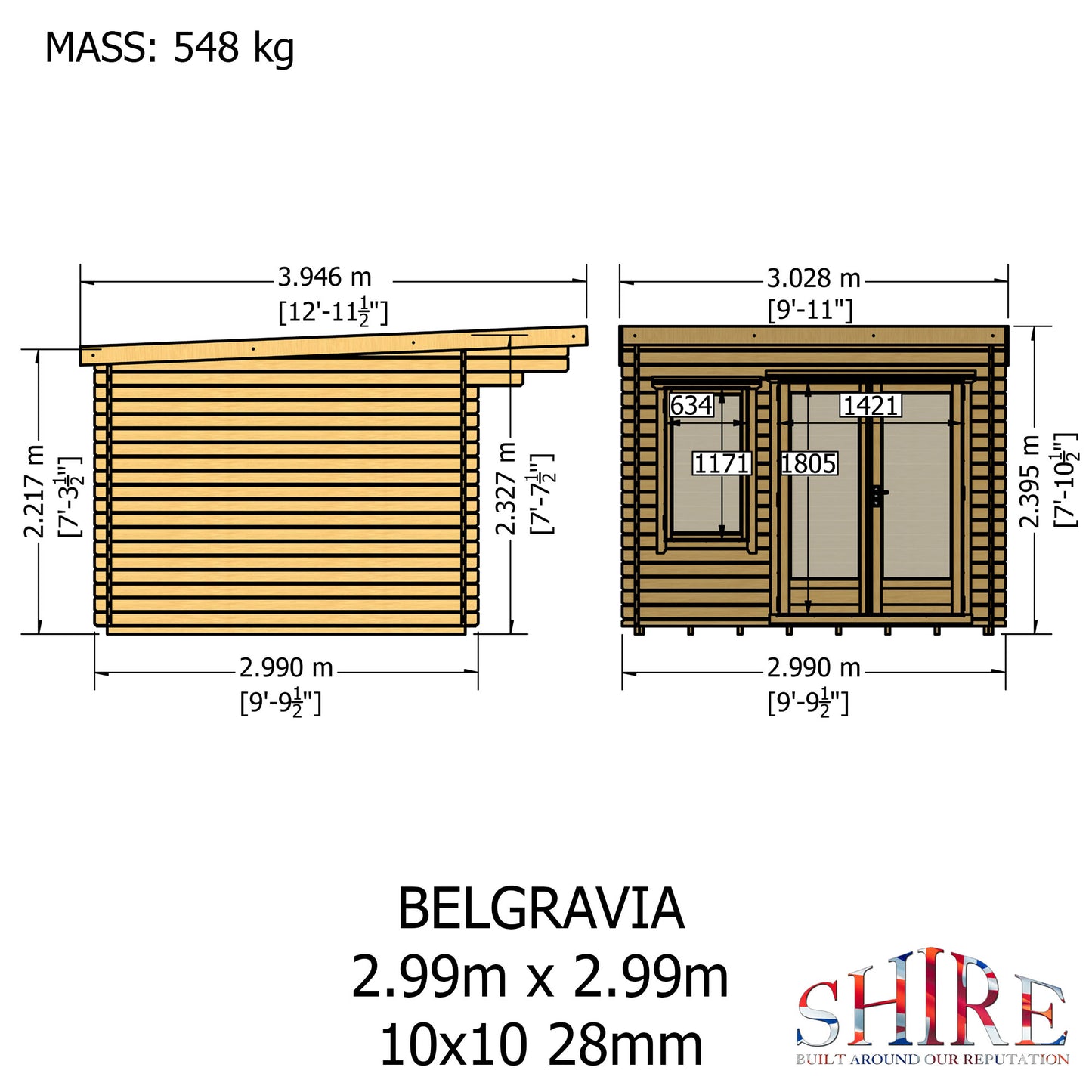 Shire Belgravia 10x10