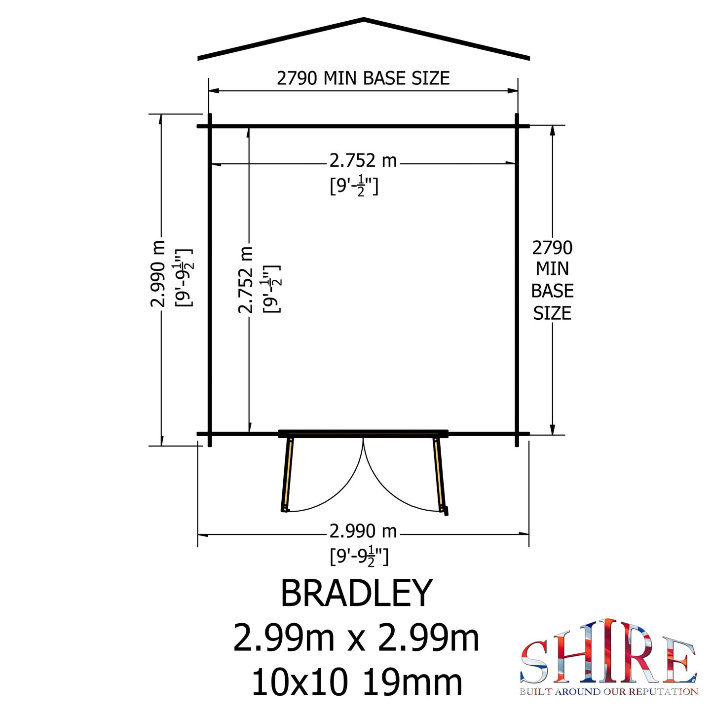 Shire Bradley 10x10