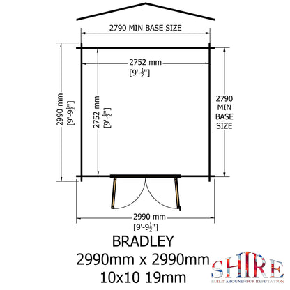 Shire Bradley 10x10