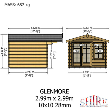 Shire Glenmore 10x10