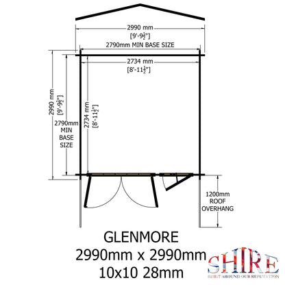 Shire Glenmore 10x10