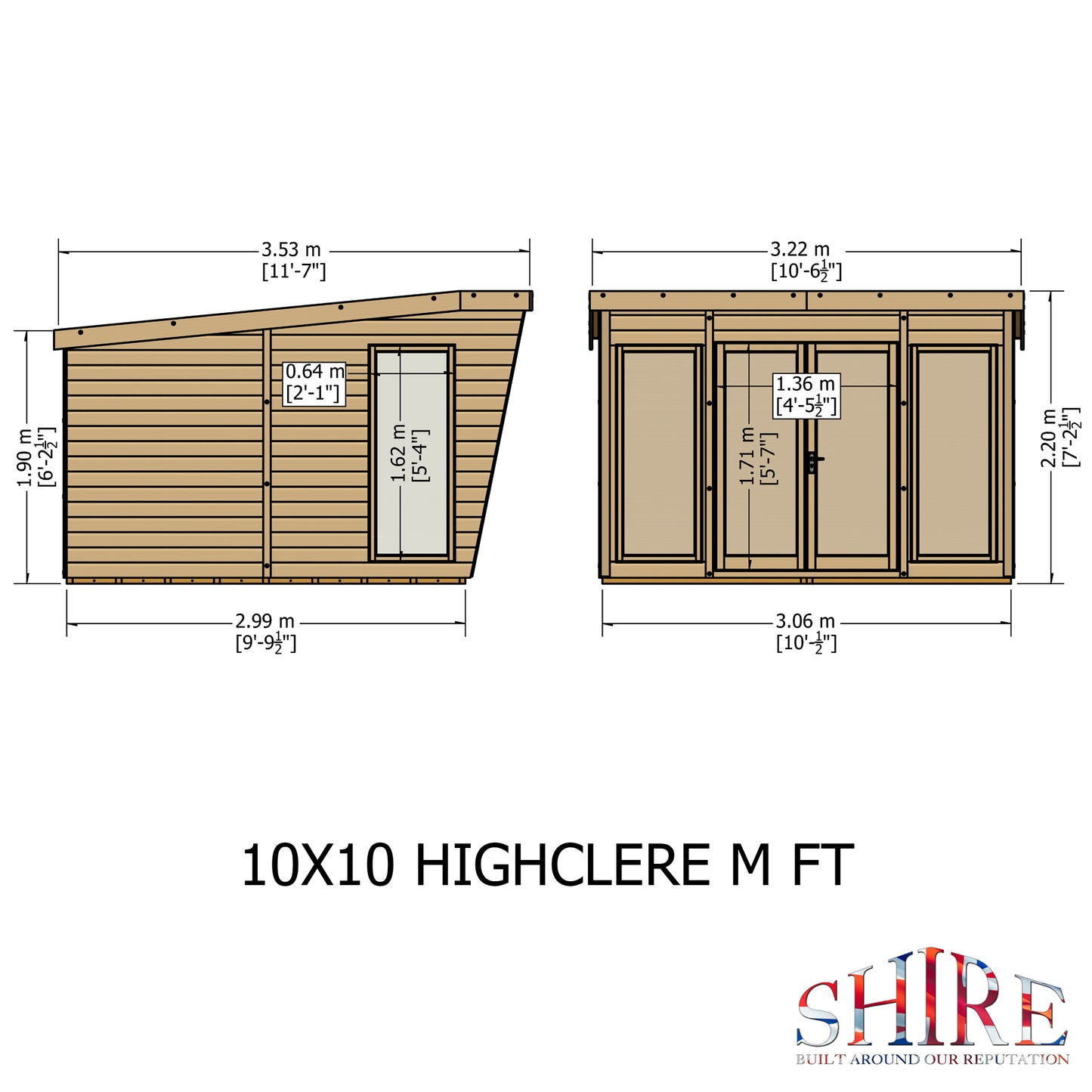 Shire Highclere 10x10G