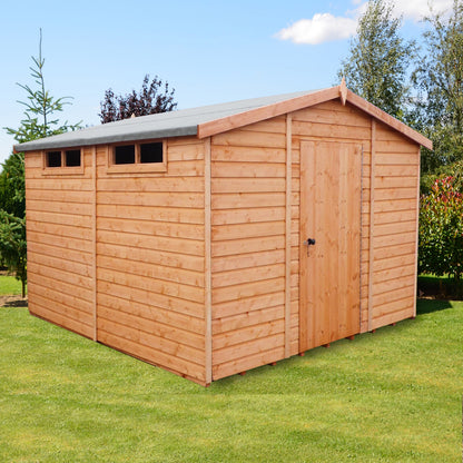 Shire Security Apex 10x10 Single Door Shiplap