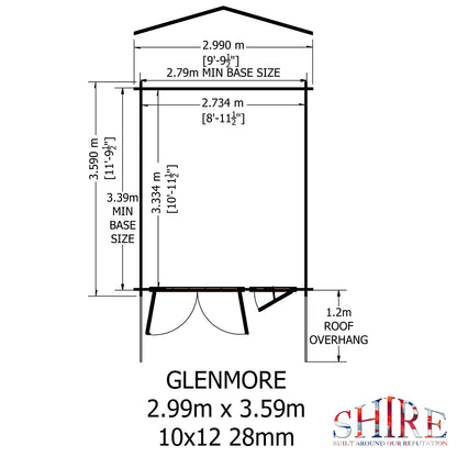 Shire Glenmore 10x12