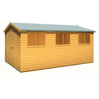 Shire Atlas 10x15 Double Door Shiplap