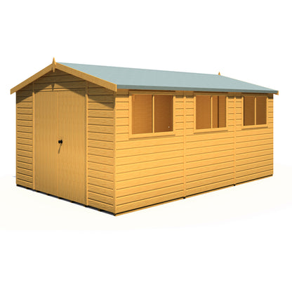 Shire Atlas 10x15 Double Door Shiplap