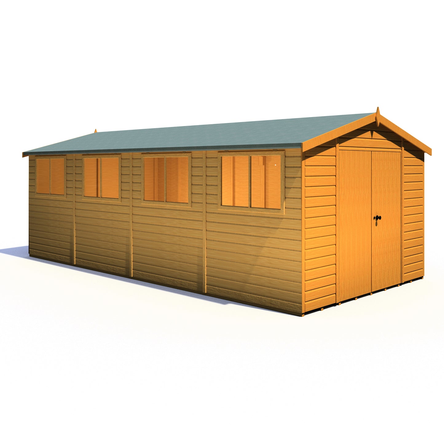 Shire Atlas 10x20 Double Door Shiplap