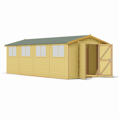 Shire Atlas 10x20 Double Door Loglap