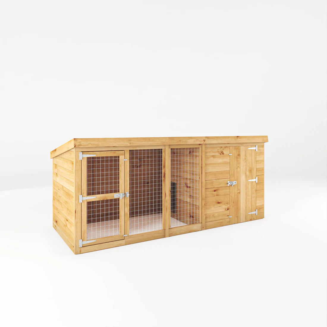 Mercia 10 x 4 Berkshire Dog Run & Kennel