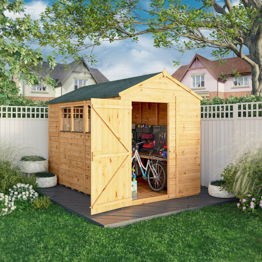 Mercia 10x6 Woodsman Shiplap Apex - Styrene