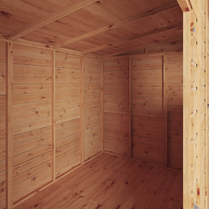 Mercia 10x6 Woodsman Shiplap Pent - Styrene