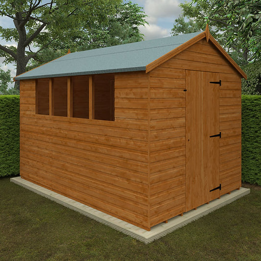 10x7 Super Apex Shed