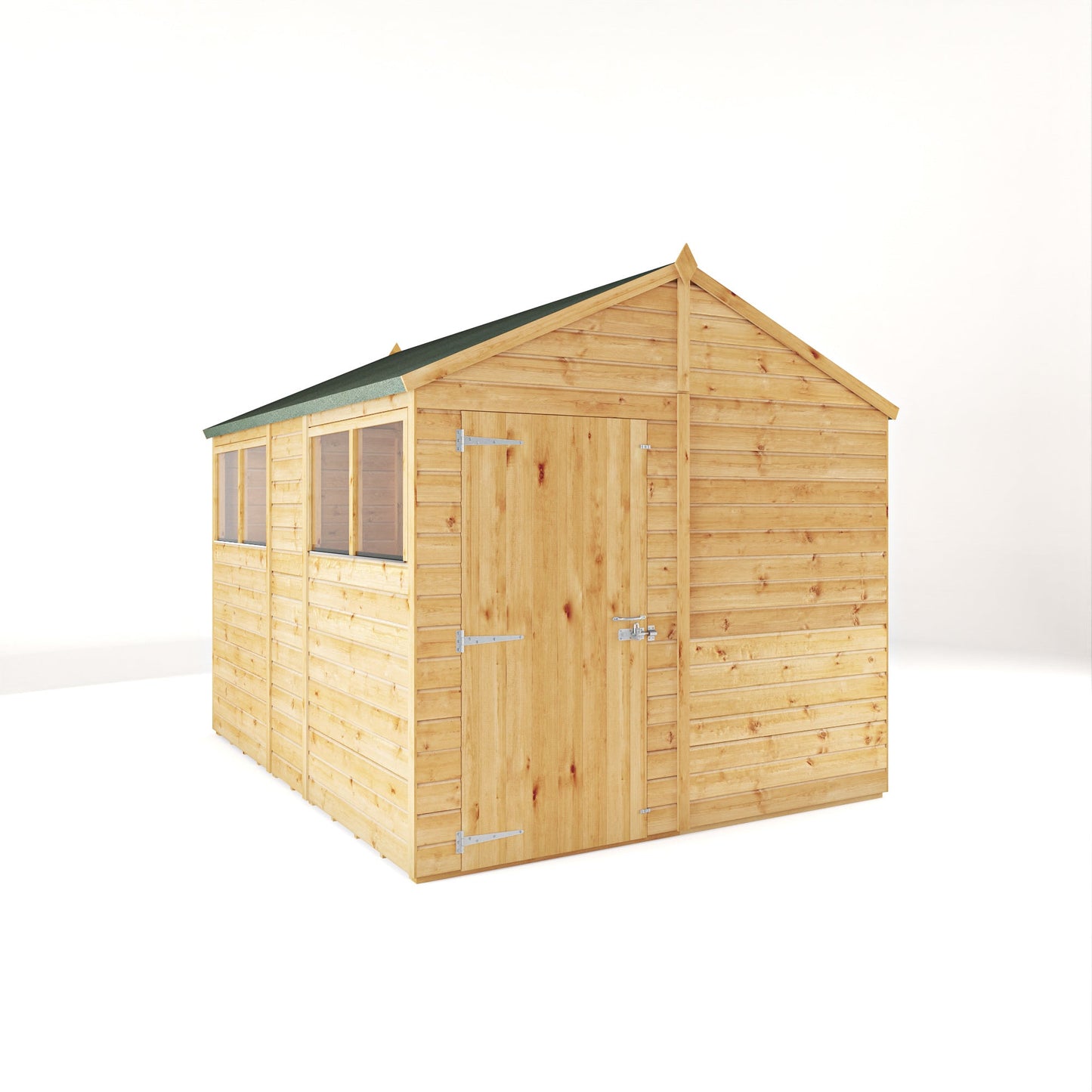 Mercia 10x8 Woodsman Shiplap Apex - Styrene