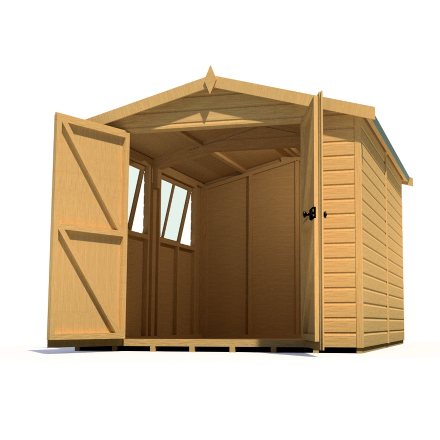 Shire Atlas 10x8 Double Door Loglap