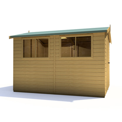 Shire Atlas 10x8 Double Door Shiplap