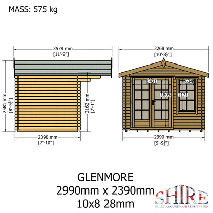 Shire Glenmore 10x8