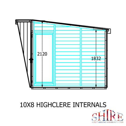 Shire Highclere 10x8 Loglap