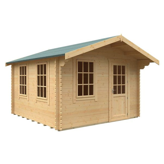 12x12 Carrington 44mm Log Cabin