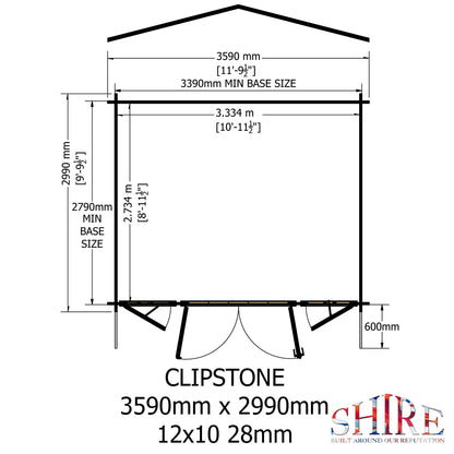 Shire Clipstone 12x10