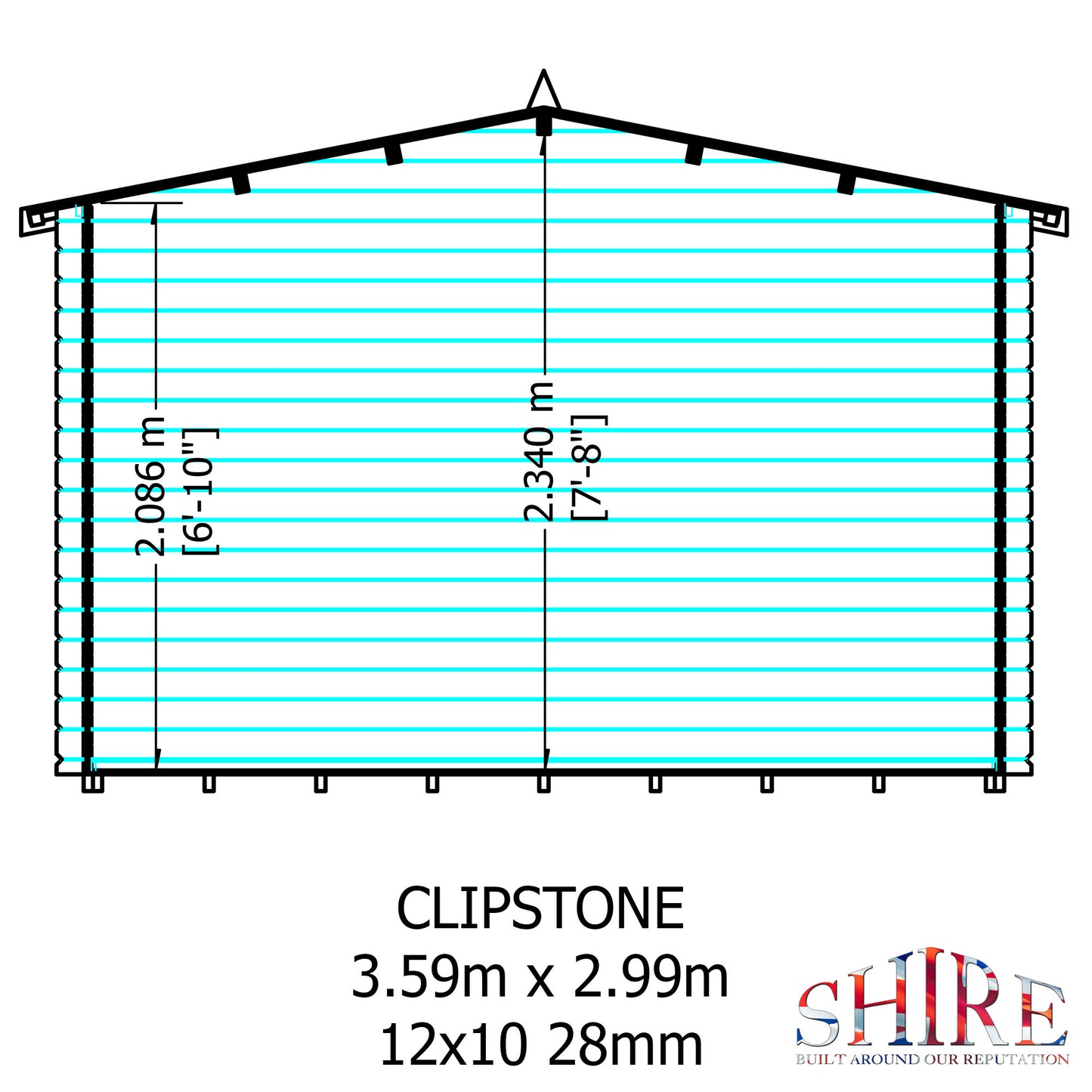 Shire Clipstone 12x10