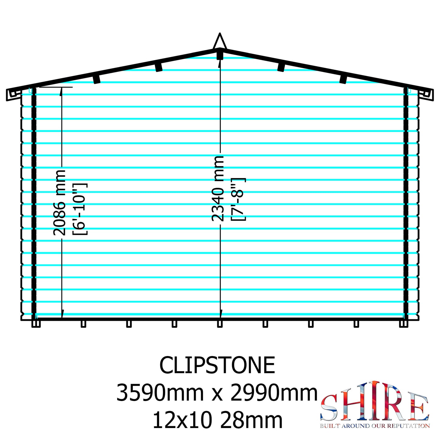 Shire Clipstone 12x10