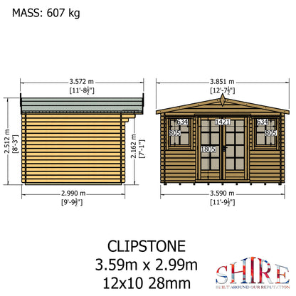 Shire Clipstone 12x10