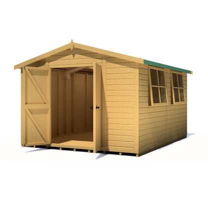 Shire Bison 12x10 Double Door Loglap