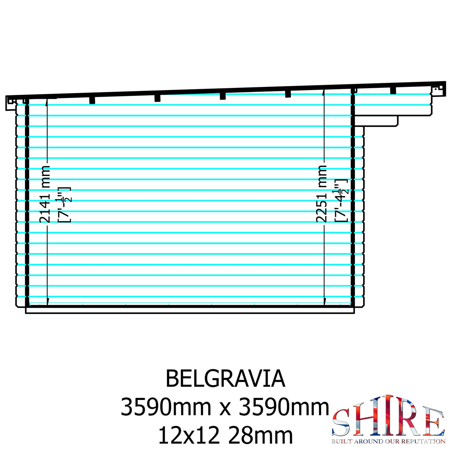 Shire Belgravia 12x12