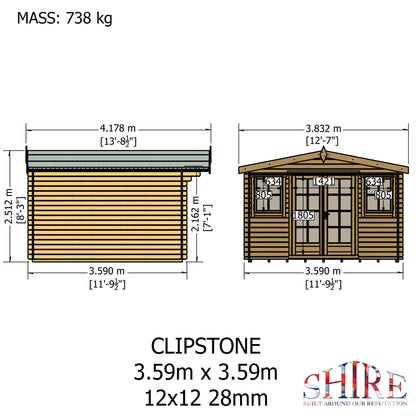 Shire Clipstone  12x12