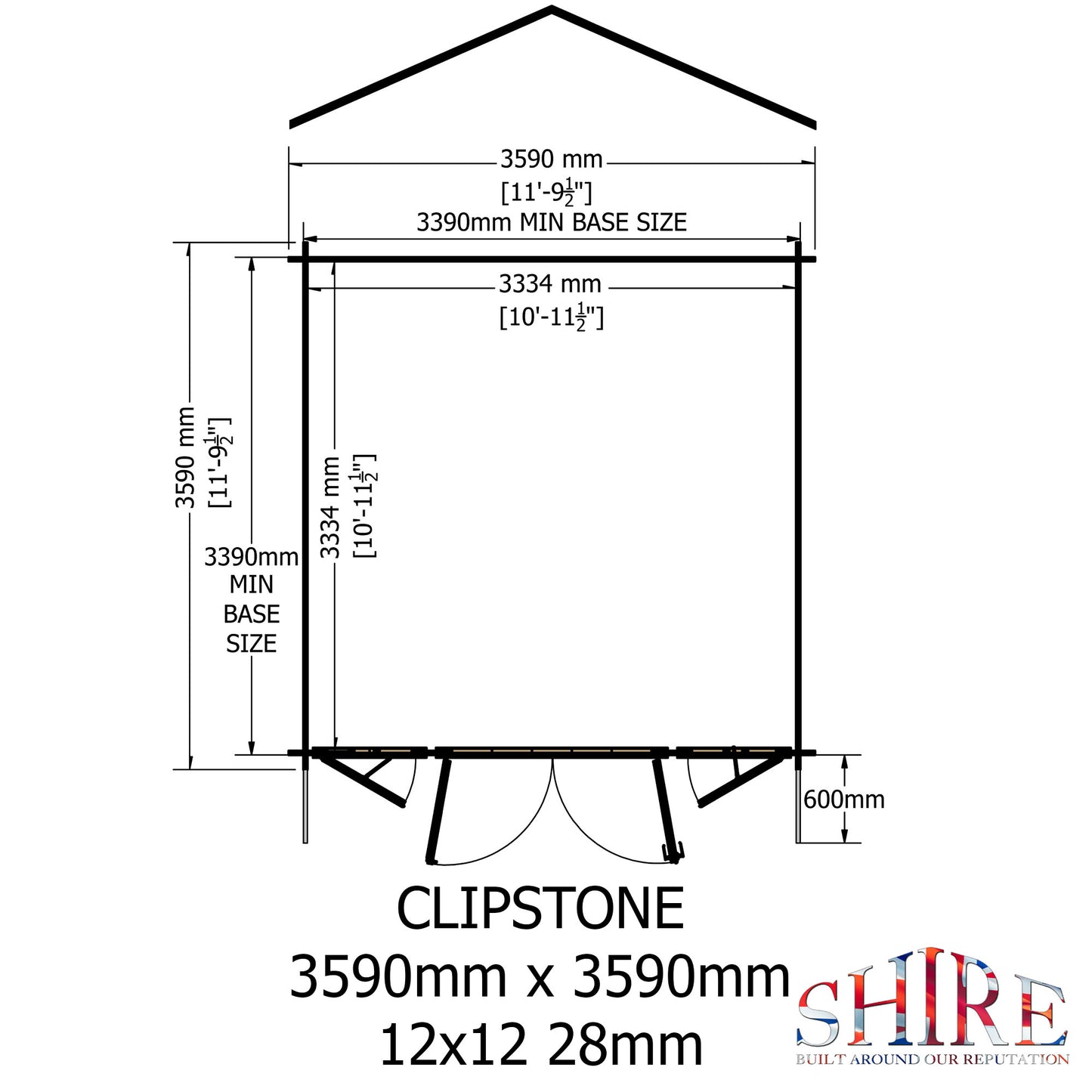 Shire Clipstone  12x12