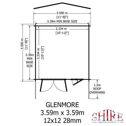 Shire Glenmore 12x12