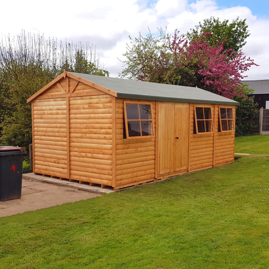 Shire Mammoth 12x24 Double Door Shiplap