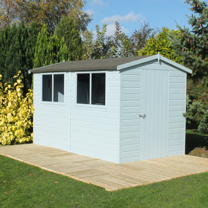 Shire Lewis 12x8 Single Door Loglap