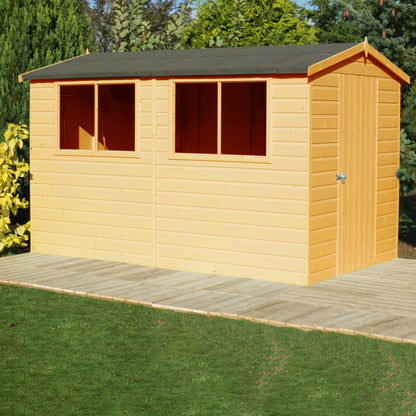 Shire Lewis 12x8 Single Door Loglap